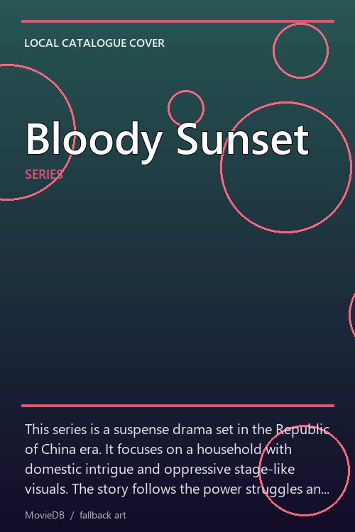 Bloody Sunset poster