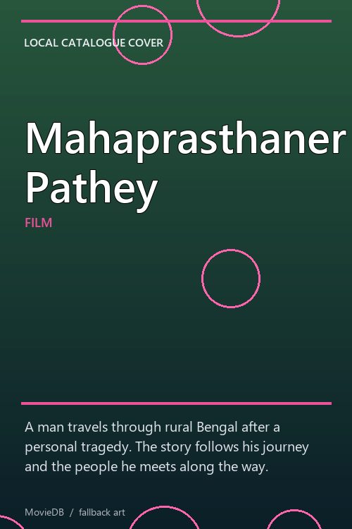 Mahaprasthaner Pathey poster