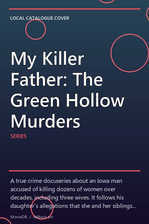 My Killer Father: The Green Hollow Murders poster