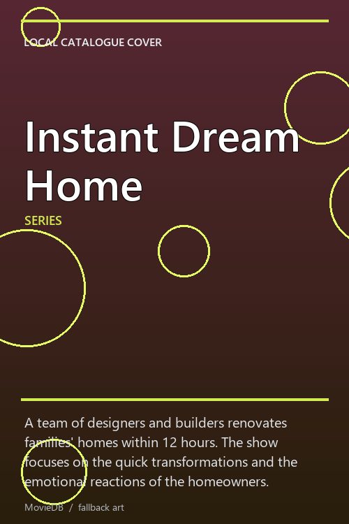Instant Dream Home poster