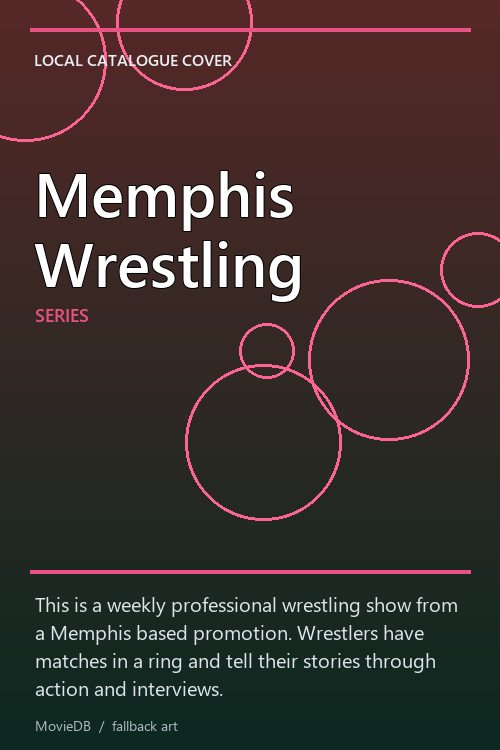 Memphis Wrestling poster