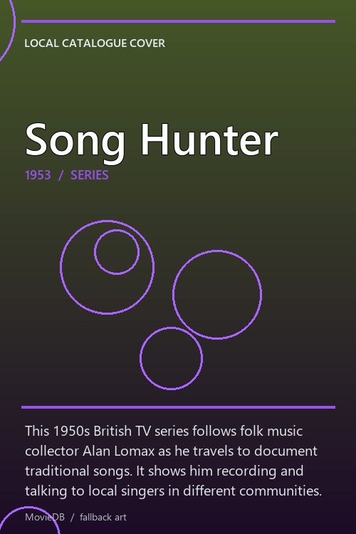 Song Hunter poster