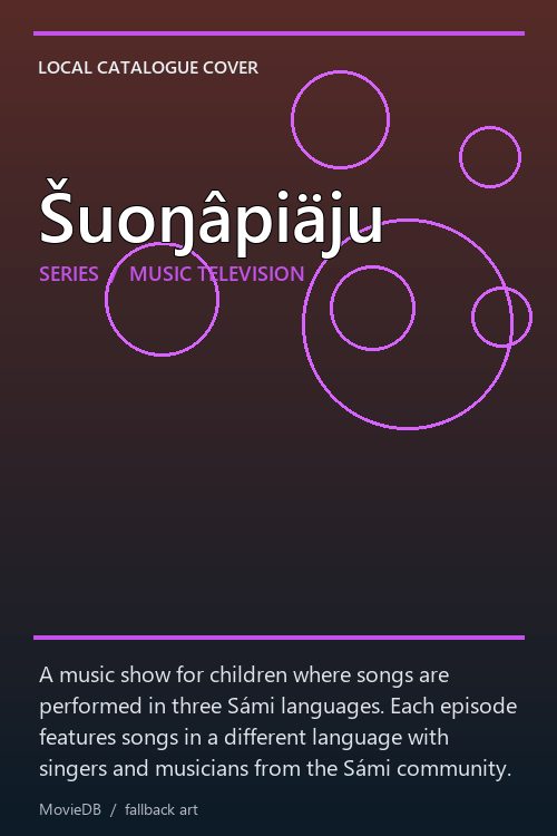 Šuoŋâpiäju poster