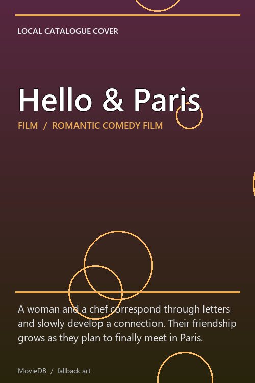 Hello & Paris poster