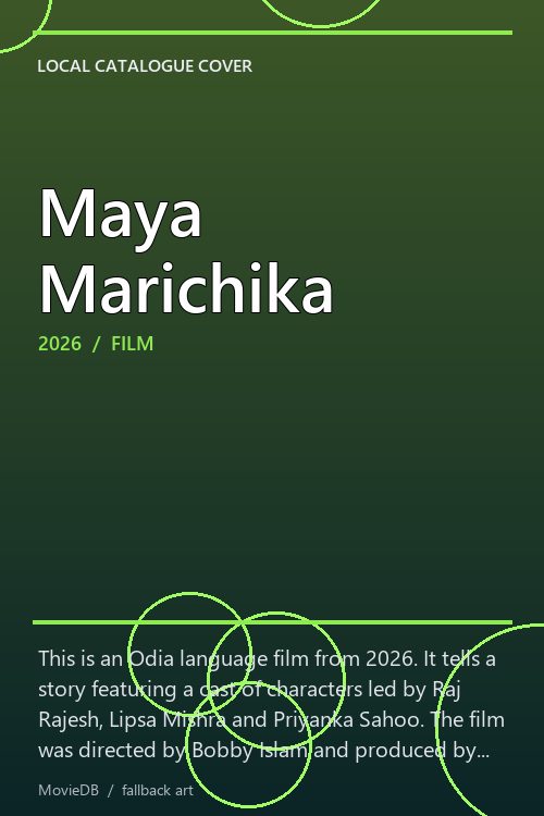 Maya Marichika poster