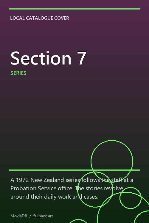 Section 7 poster