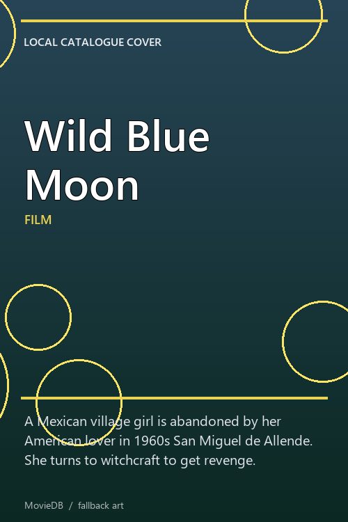 Wild Blue Moon poster