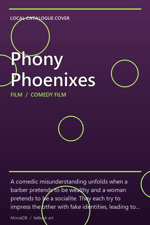 Phony Phoenixes poster