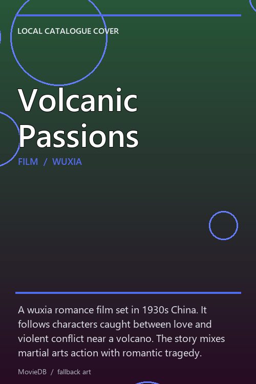 Volcanic Passions poster