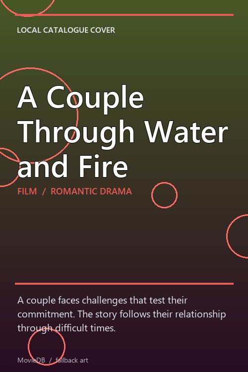 A Couple Through Water and Fire poster