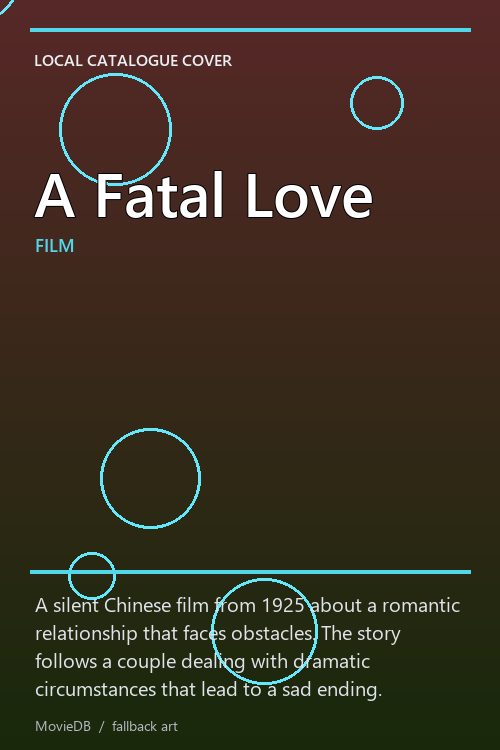A Fatal Love poster