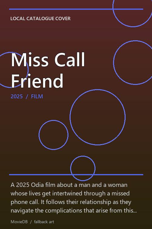 Miss Call Friend poster