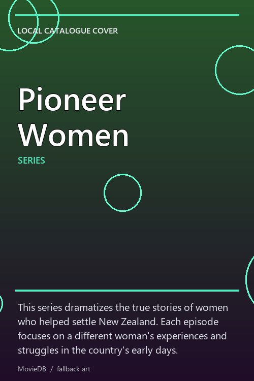 Pioneer Women poster