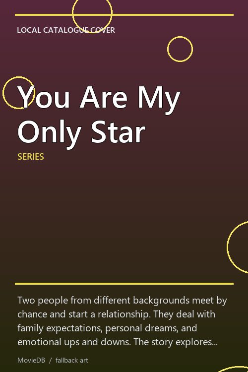 You Are My Only Star poster