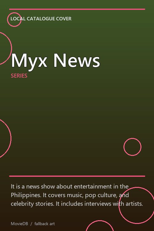 Myx News poster