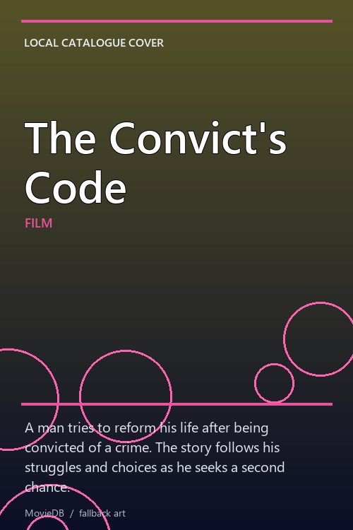 The Convict's Code poster