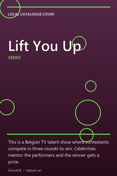 Lift You Up poster
