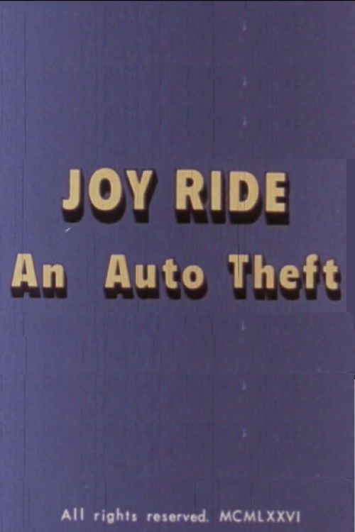 Joy Ride poster