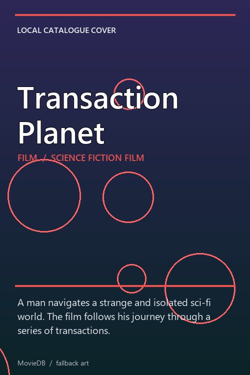 Transaction Planet poster