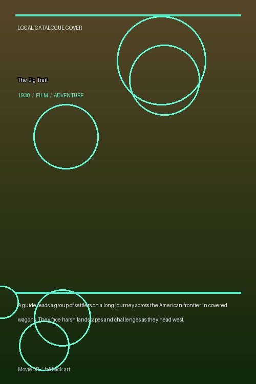 The Big Trail poster