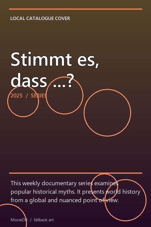 Stimmt es, dass ...? poster