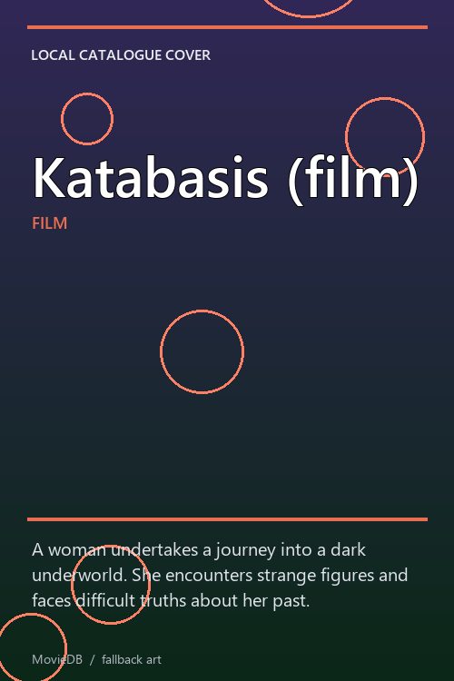 Katabasis (film) poster