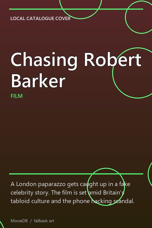 Chasing Robert Barker poster