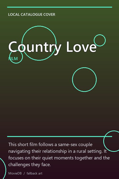 Country Love poster