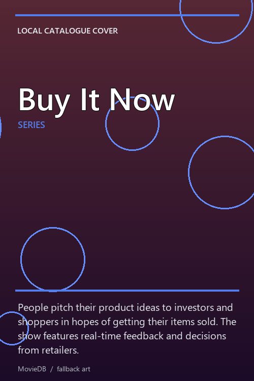 Buy It Now poster