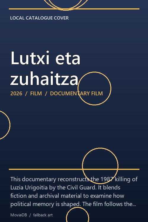 Lutxi eta zuhaitza poster