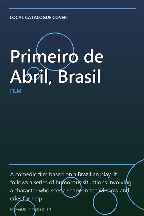 Primeiro de Abril, Brasil poster
