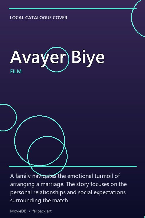 Avayer Biye poster