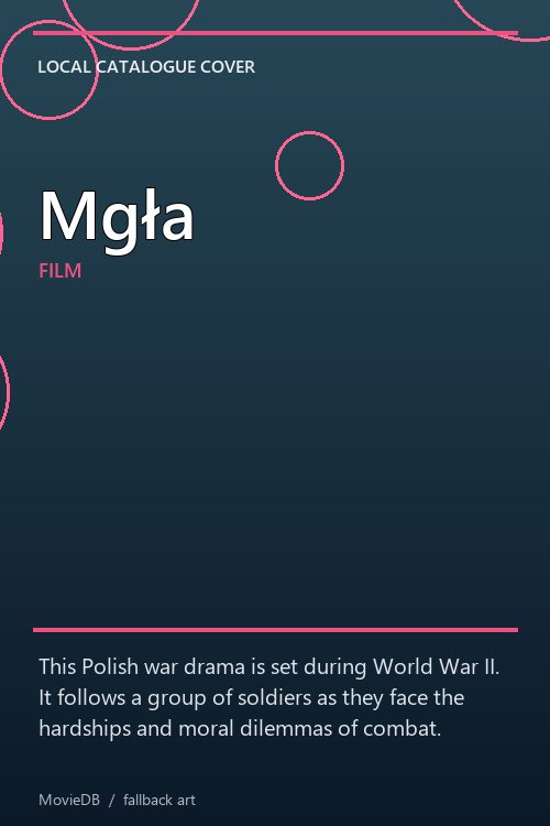 Mgła poster