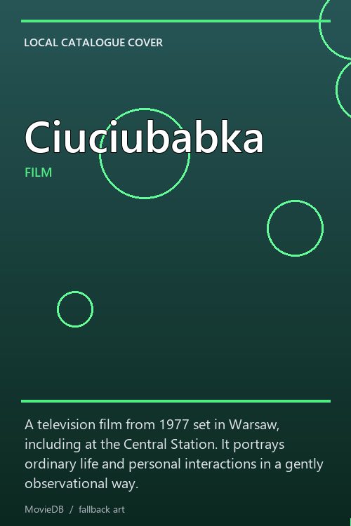 Ciuciubabka poster