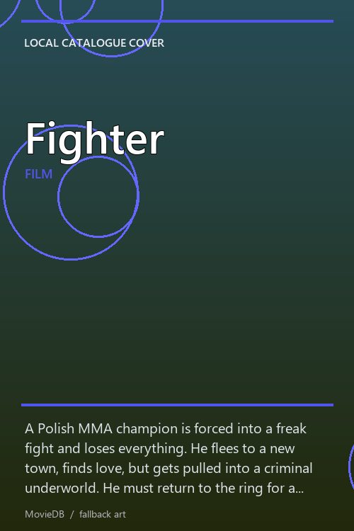 Fighter poster