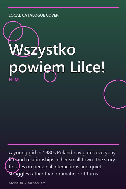 Wszystko powiem Lilce! poster