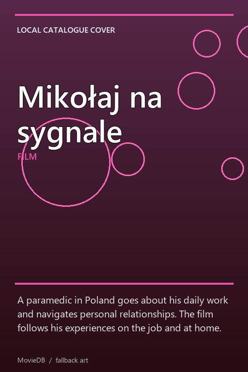 Mikołaj na sygnale poster