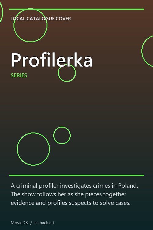 Profilerka poster