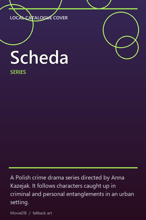 Scheda poster