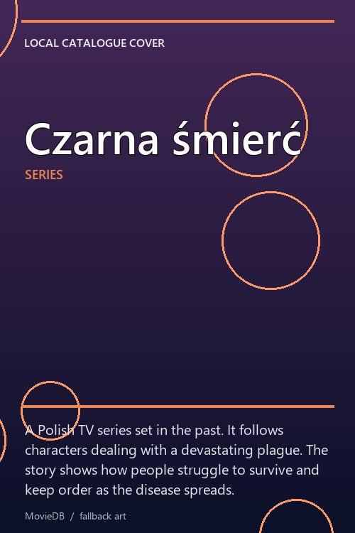 Czarna śmierć poster