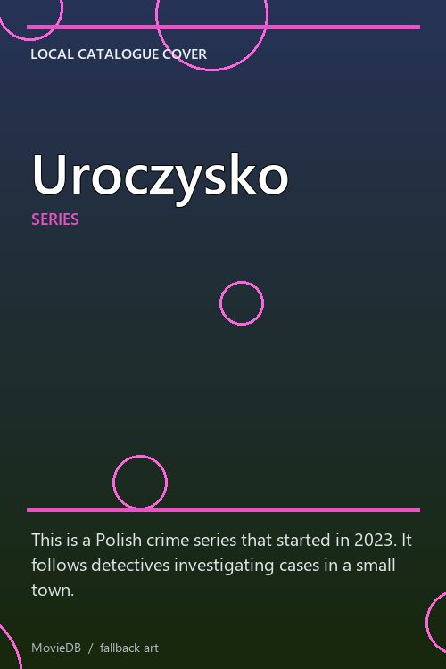 Uroczysko poster