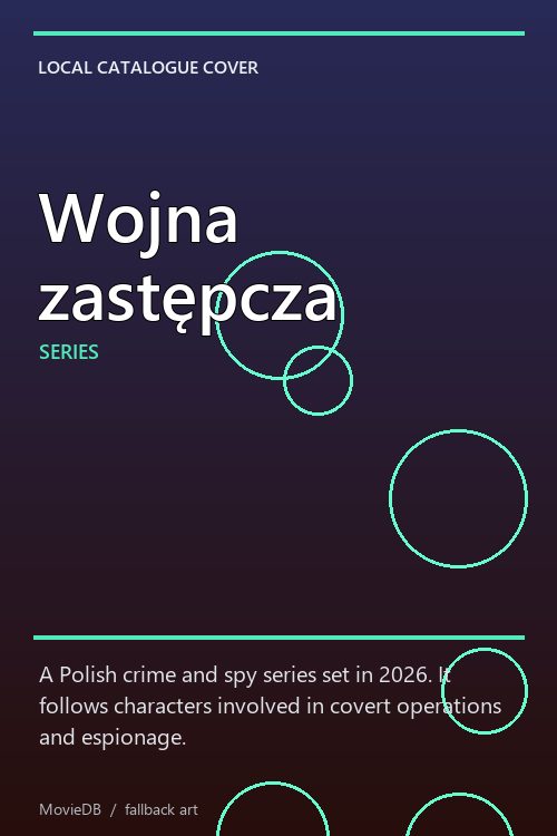 Wojna zastępcza poster