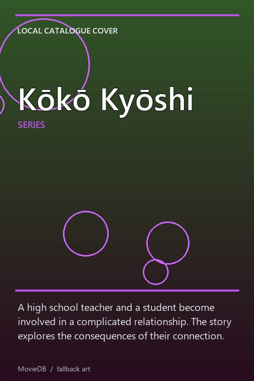 Kōkō Kyōshi poster
