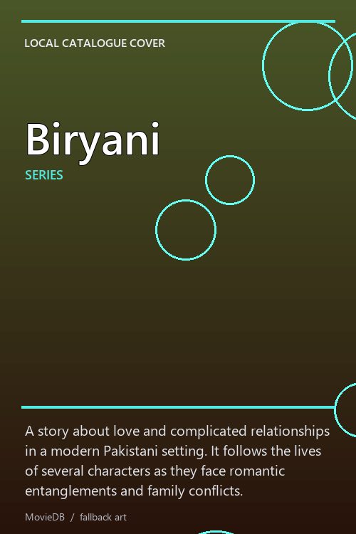 Biryani poster