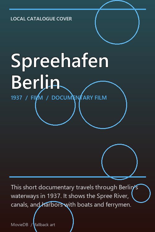 Spreehafen Berlin poster