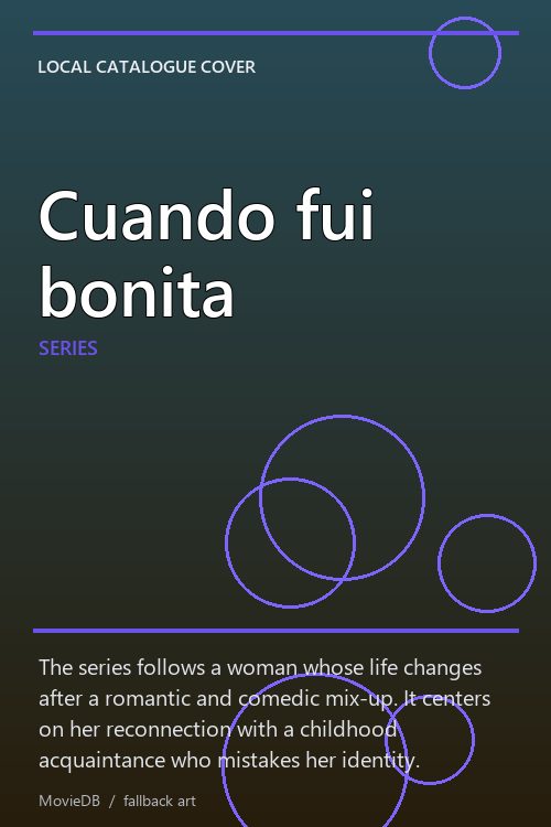 Cuando fui bonita poster