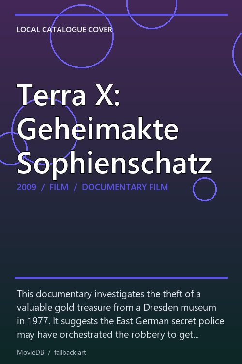 Terra X: Geheimakte Sophienschatz poster