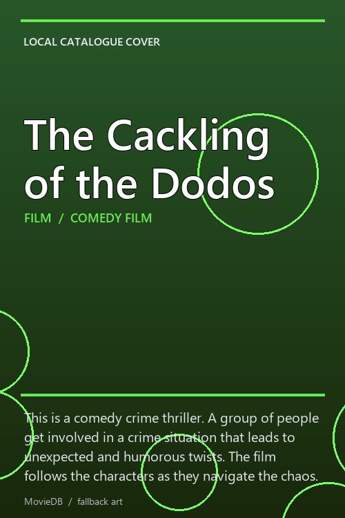 The Cackling of the Dodos poster