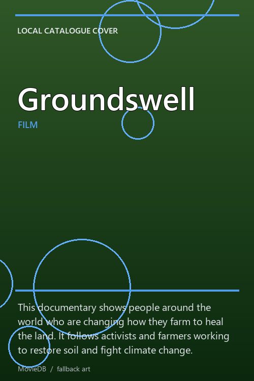 Groundswell poster