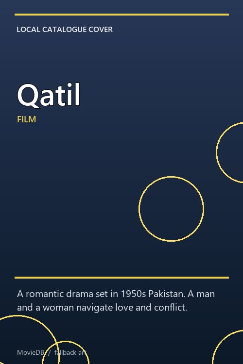 Qatil poster